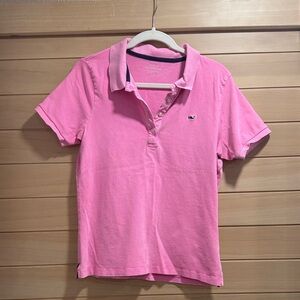 Vineyard Vines Classic Pink Polo Shirt